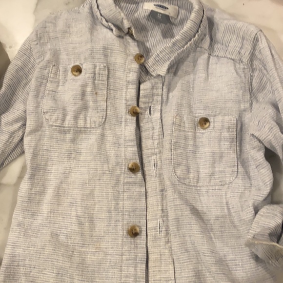 Boys size 5 cotton/linen shirt & pants bundle - Picture 3 of 11